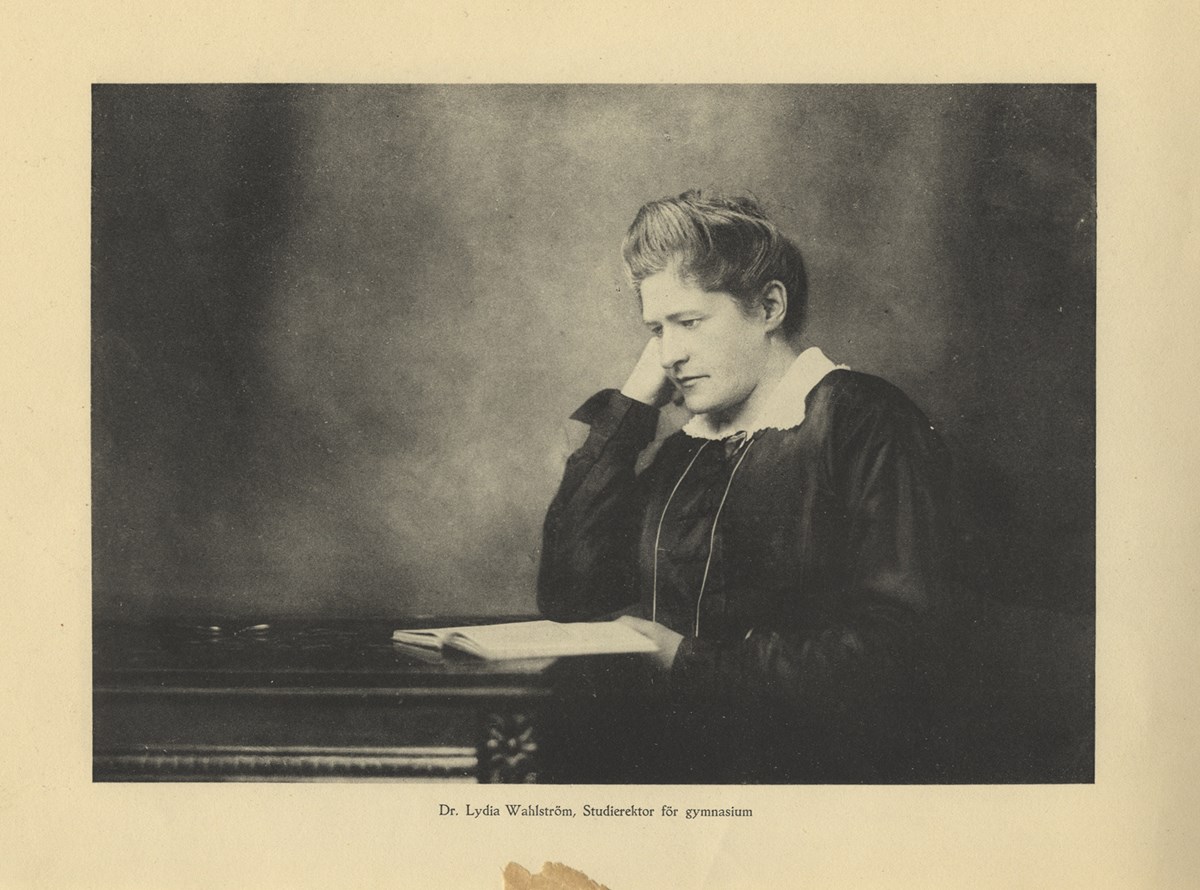 Lydia Wahlström – förkämpe för kvinnlig rösträtt